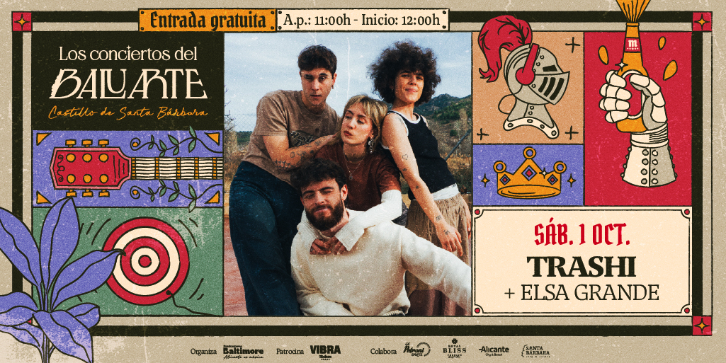 trashi y Elsa Grande inauguran, este sábado, la nueva temporada gratuita de Los Conciertos del Baluarte  